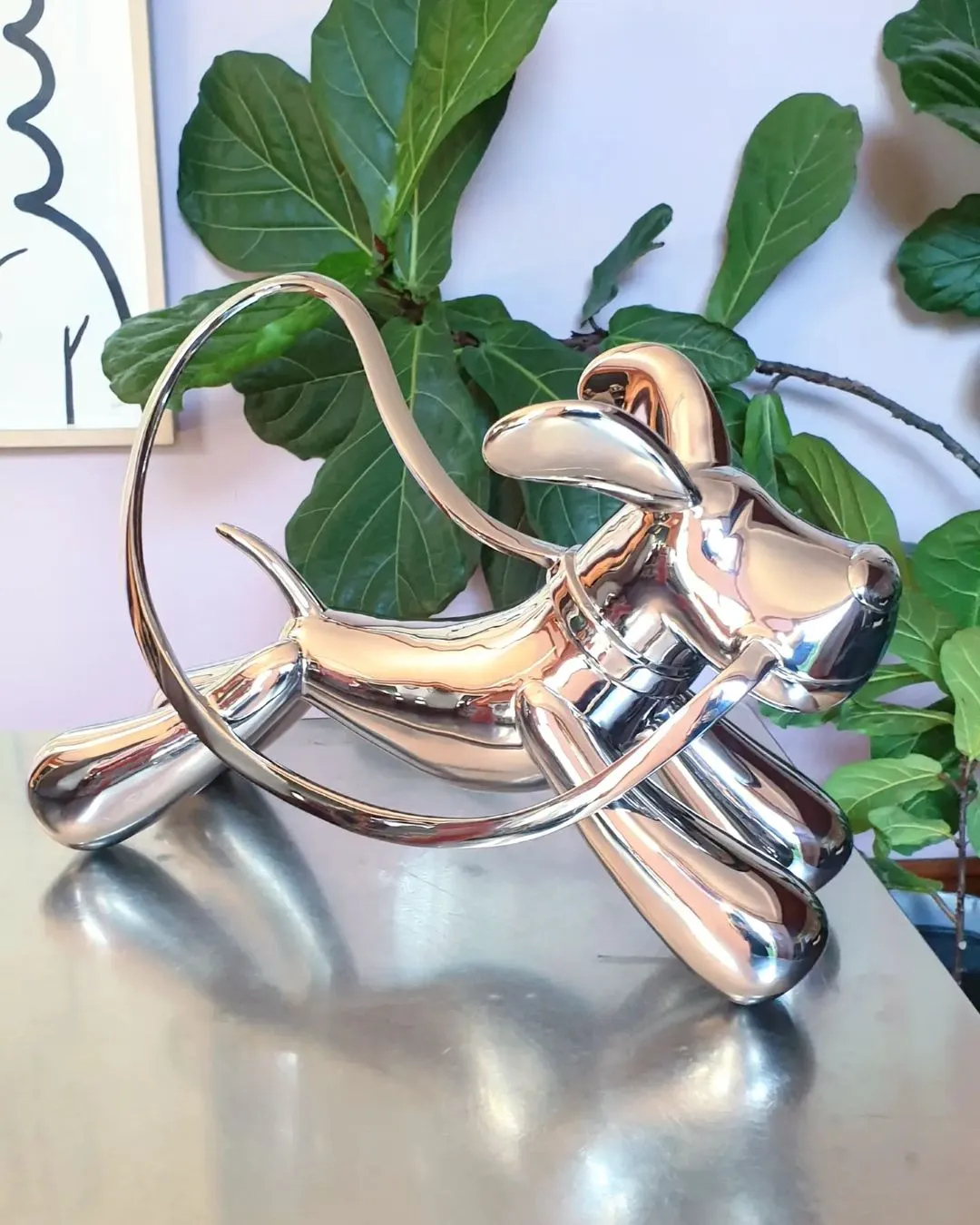 Les magnifiques sculptures de métal poli de Ferdi B. Dick les magnifiques sculptures de metal poli de ferdi b dick 12 chien les-magnifiques-sculptures-de-metal-poli-de-ferdi-b-dick-12-chien