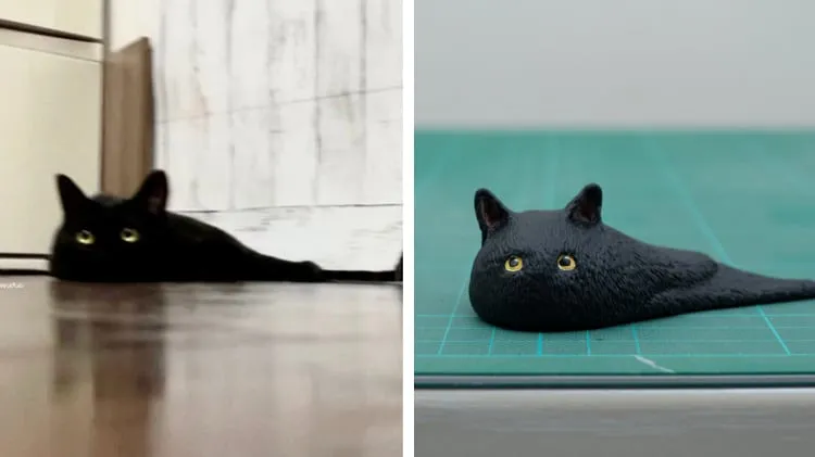 Des mèmes internet en sculptures memes internet en sculptures meme chat 7 memes-internet-en-sculptures-meme-chat-7