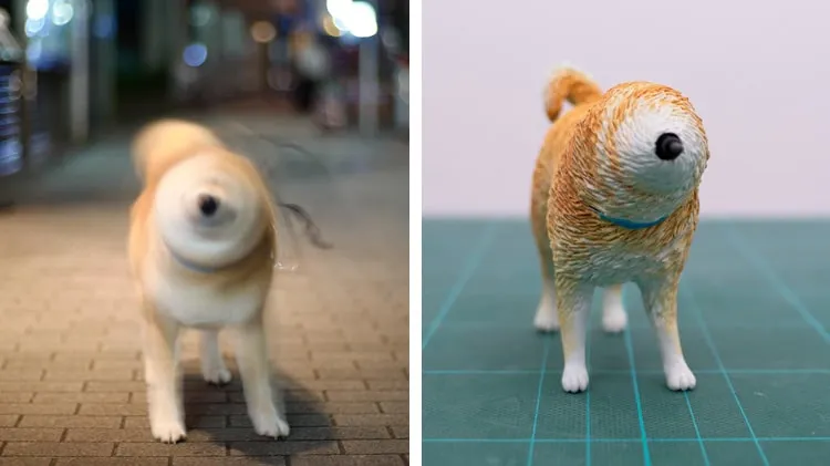 Des mèmes internet en sculptures memes internet en sculptures meme chien 2 memes-internet-en-sculptures-meme-chien-2