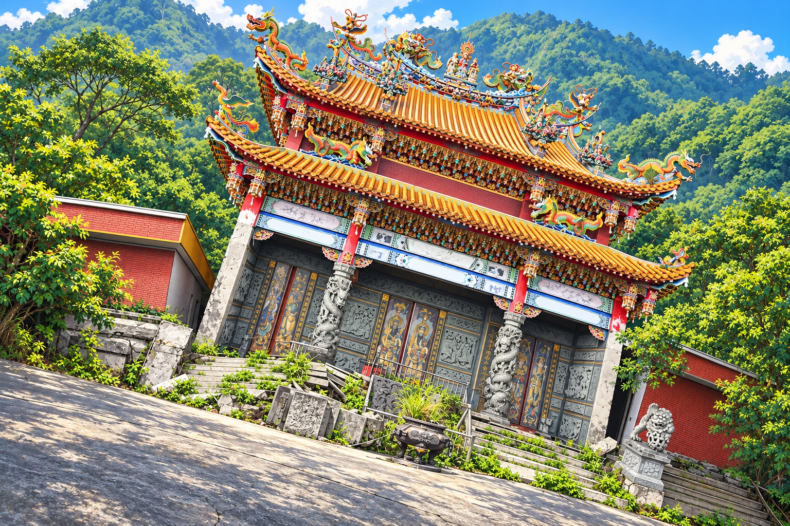 taihe zhenxing palace tour de pise de taiwan taihe zhenxing palace tour de pise de taiwan