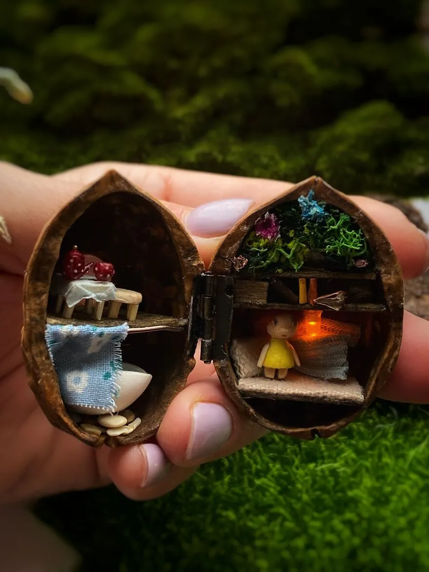 Des dioramas dans des coquilles de noix Des dioramas dans des coquilles de noix 2 Des-dioramas-dans-des-coquilles-de-noix-2