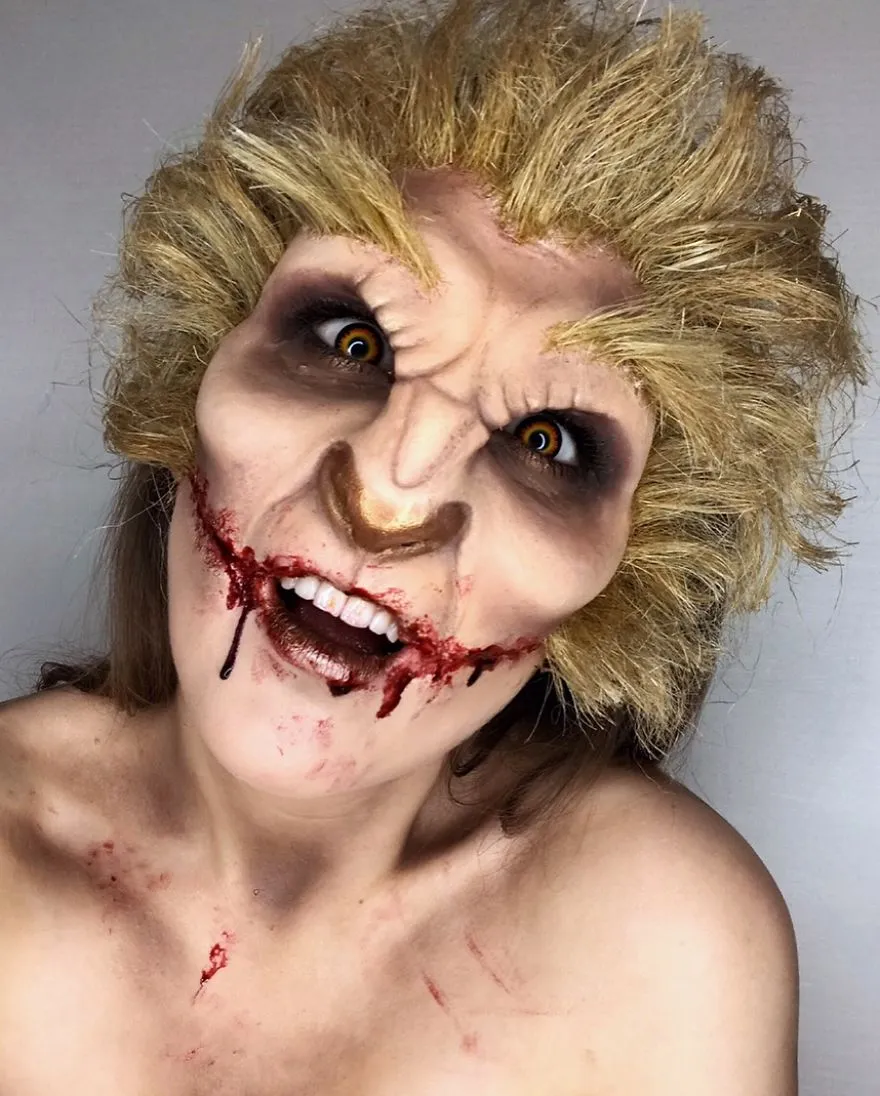 Le body painting de visage de Toma Skabeikyte le body painting de visage de toma skabeikyte 13 le-body-painting-de-visage-de-toma-skabeikyte-7