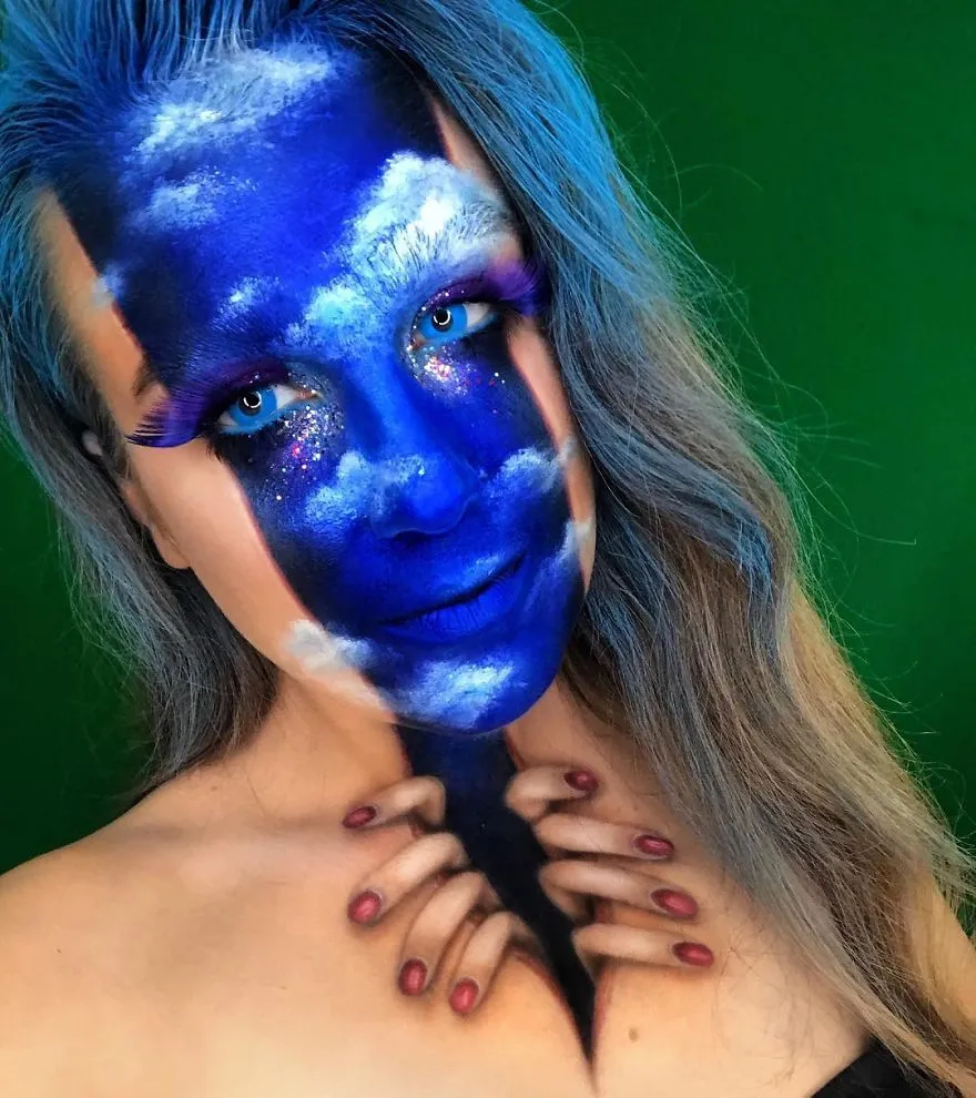 Le body painting de visage de Toma Skabeikyte le body painting de visage de toma skabeikyte 8 le-body-painting-de-visage-de-toma-skabeikyte-12