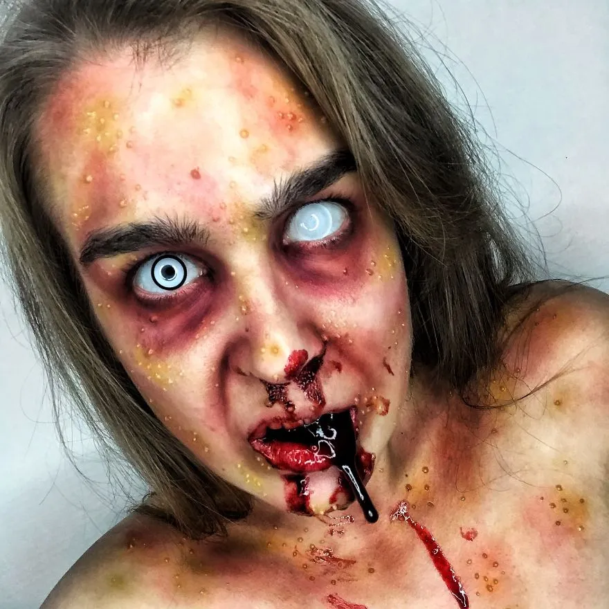 Le body painting de visage de Toma Skabeikyte le body painting de visage de toma skabeikyte 9 le-body-painting-de-visage-de-toma-skabeikyte-11