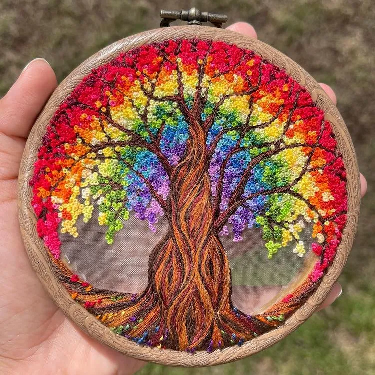 Des scènes naturelles en broderies de fils et de perles des scenes naturelles en broderies de fils et de perles 4 des-scenes-naturelles-en-broderies-de-fils-et-de-perles-4