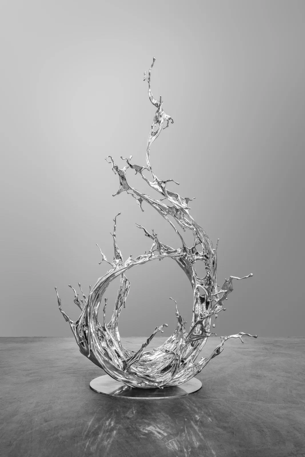 Des sculptures d'éclaboussures par Zheng Lu Des sculptures d eclaboussures par Zheng Lu 10 Des-sculptures-d-eclaboussures-par-Zheng-Lu-10