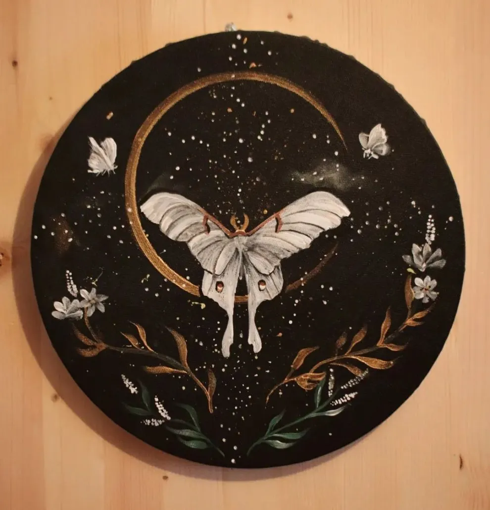 Des miroirs peints et autres objets à la décoration fantastique des miroirs peints et autres objets a la decoration fantastique 10 des-miroirs-peints-et-autres-objets-a-la-decoration-fantastique-10