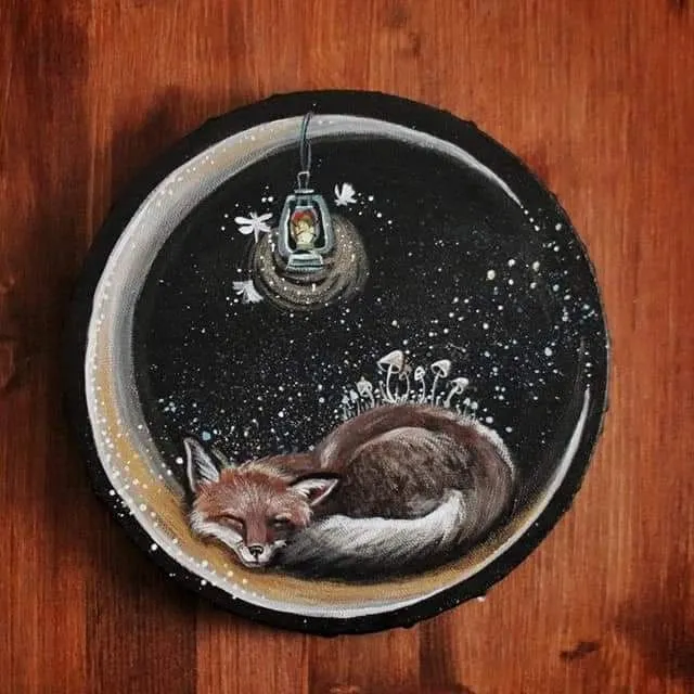 Des miroirs peints et autres objets à la décoration fantastique des miroirs peints et autres objets a la decoration fantastique 19 des-miroirs-peints-et-autres-objets-a-la-decoration-fantastique-19