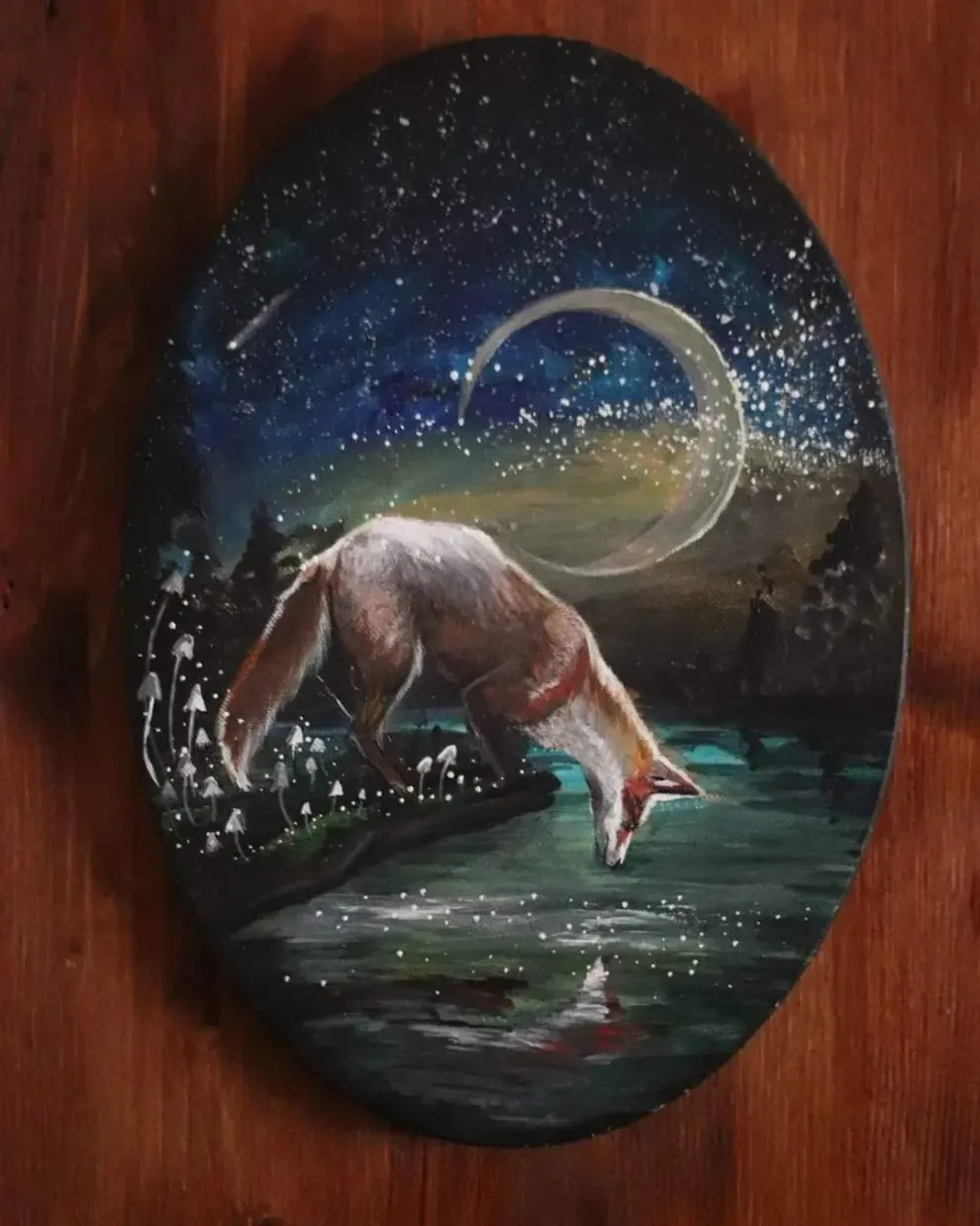 Des miroirs peints et autres objets à la décoration fantastique des miroirs peints et autres objets a la decoration fantastique 23 des-miroirs-peints-et-autres-objets-a-la-decoration-fantastique-23