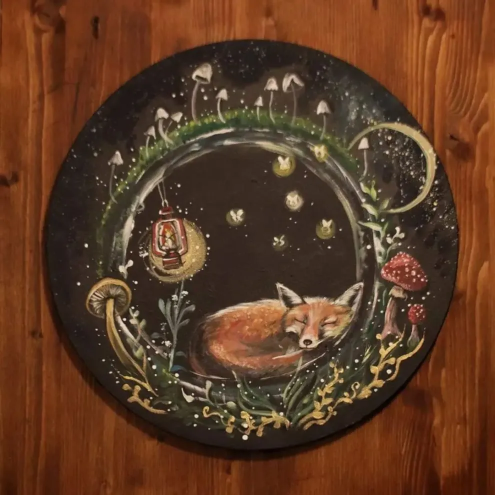 Des miroirs peints et autres objets à la décoration fantastique des miroirs peints et autres objets a la decoration fantastique 24 des-miroirs-peints-et-autres-objets-a-la-decoration-fantastique-24