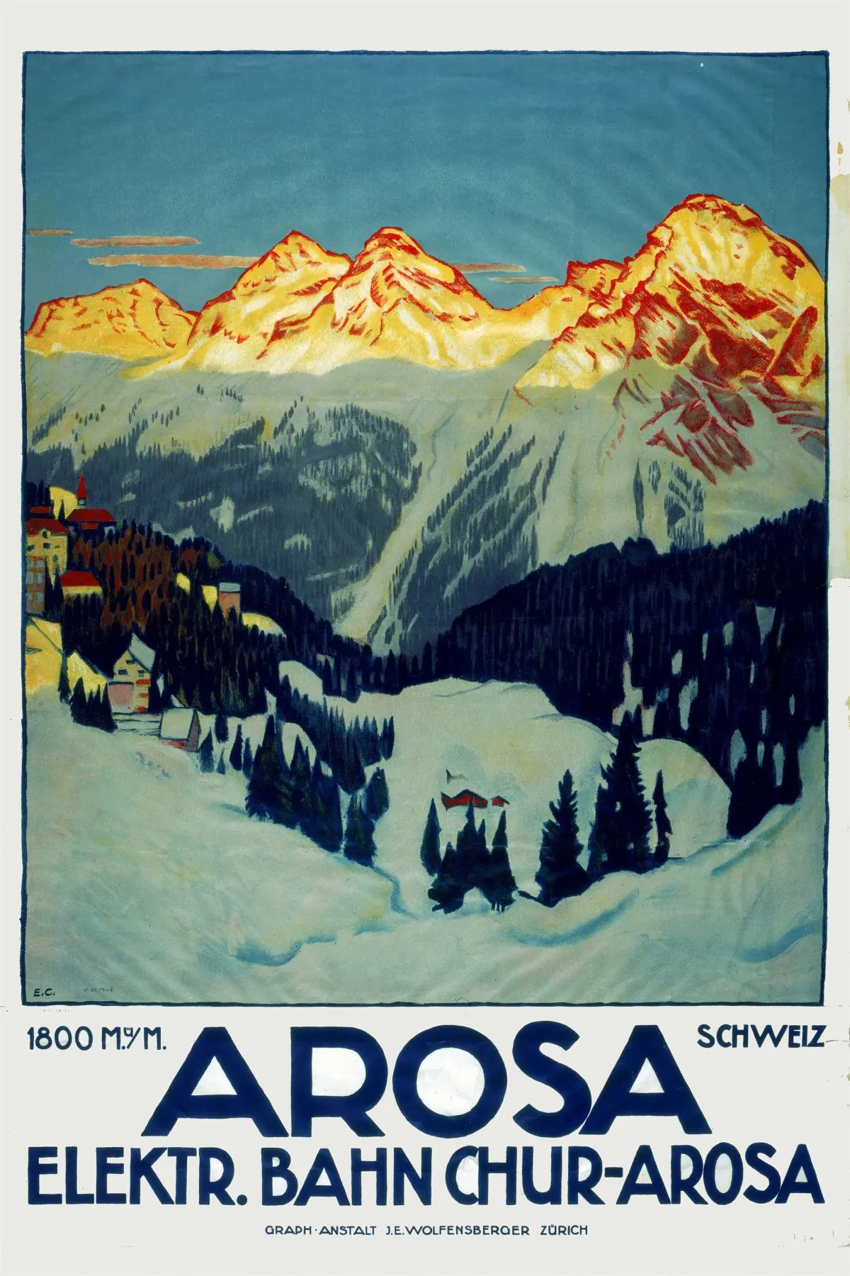 Les affiches de Suisse de Emil Cardinaux les affiches de suisse de emil cardinaux 9 es-affiches-de-suisse-de-emil-cardinaux-9