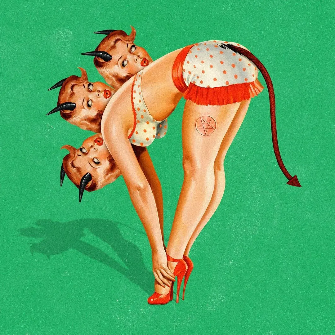 Les collages rétro provocants de Figaro Many les collages retro provocants de figaro many 16 les-collages-retro-provocants-de-figaro-many-16