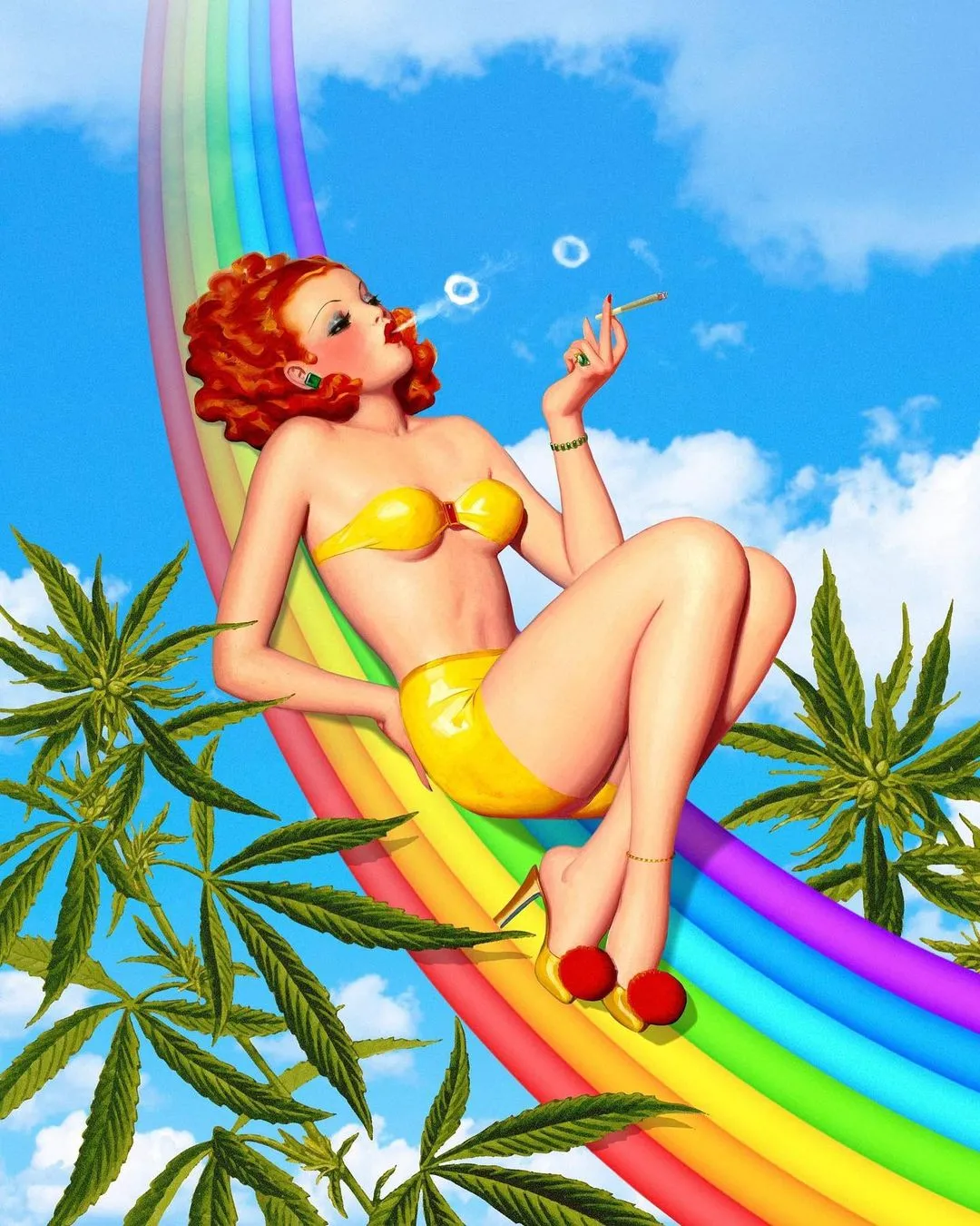 Les collages rétro provocants de Figaro Many les collages retro provocants de figaro many 18 les-collages-retro-provocants-de-figaro-many-18