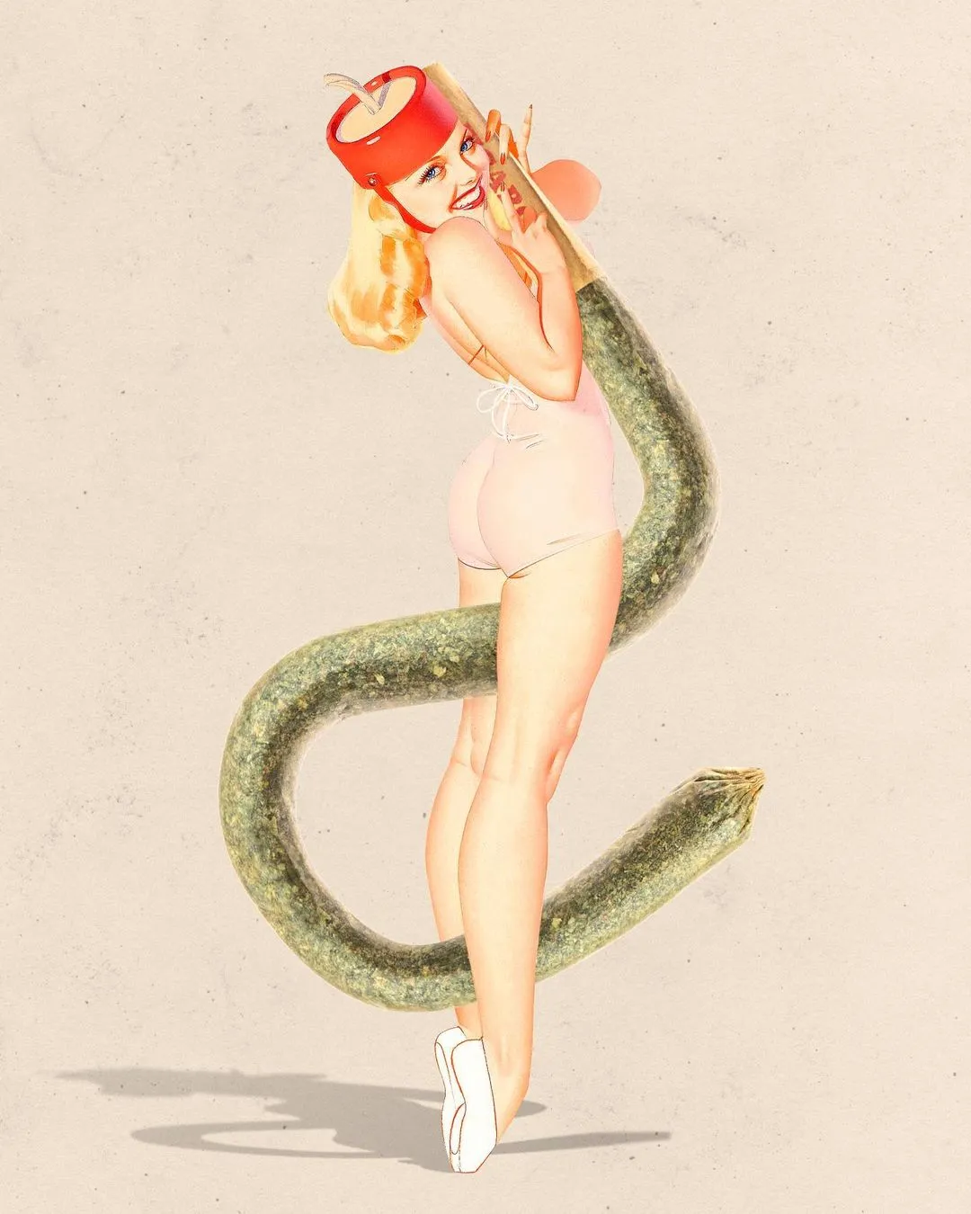 Les collages rétro provocants de Figaro Many les collages retro provocants de figaro many 26 les-collages-retro-provocants-de-figaro-many-24