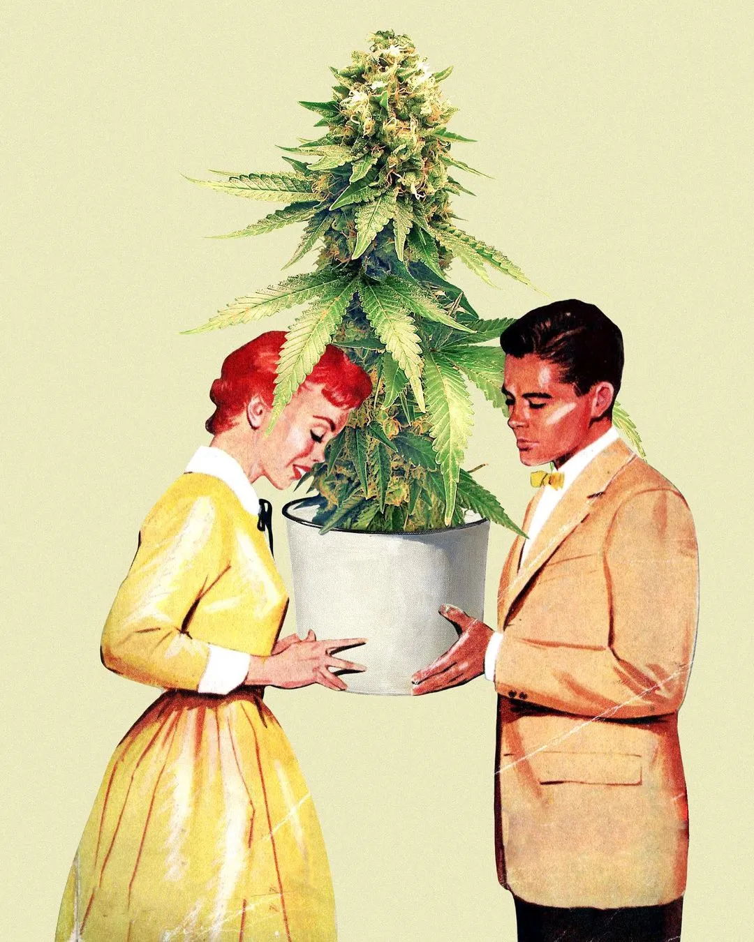 Les collages rétro provocants de Figaro Many les collages retro provocants de figaro many 6 les-collages-retro-provocants-de-figaro-many-6