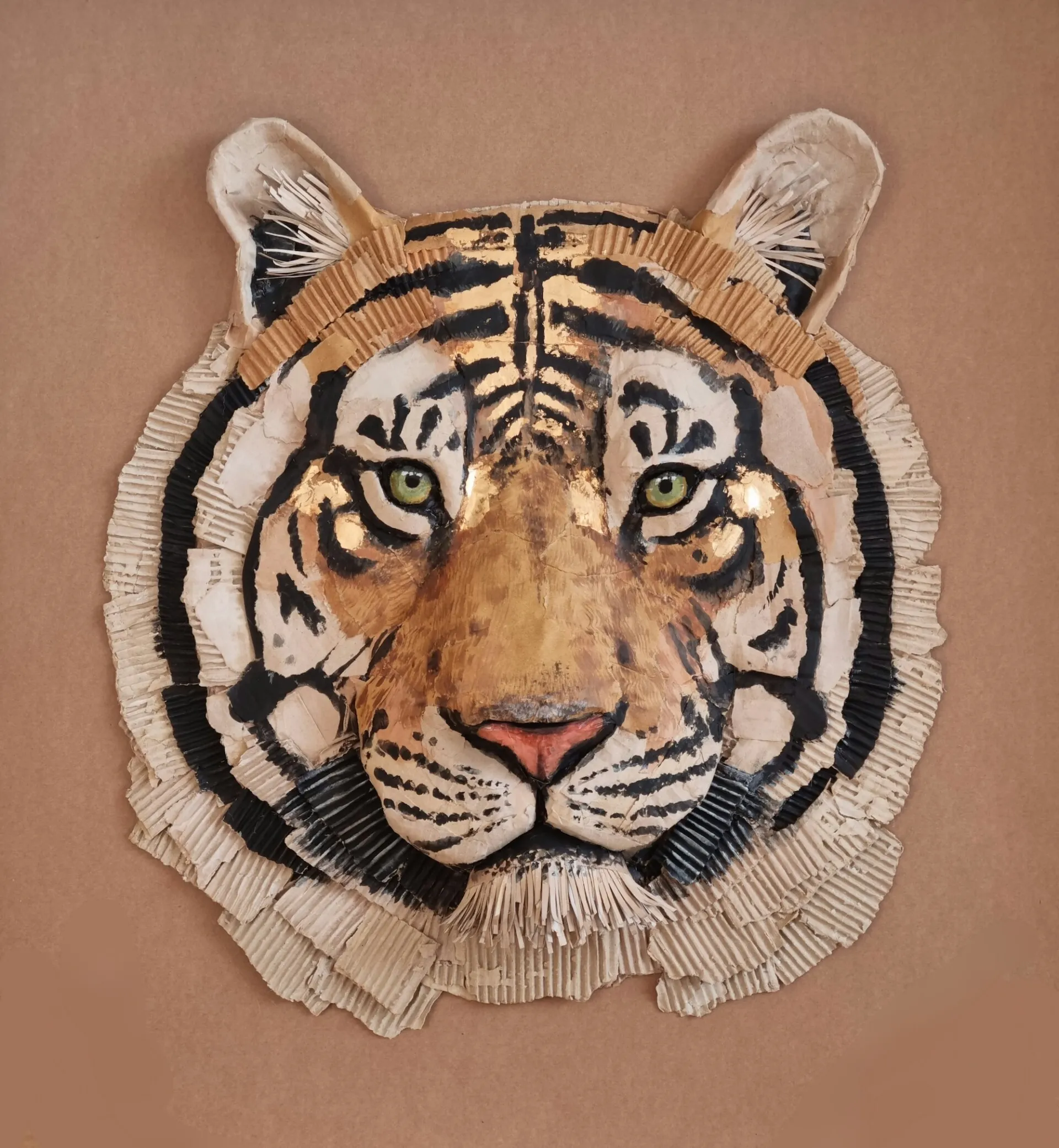 Les portraits d' animaux en carton de Josh Gluckstein les portraits d animaux en carton de josh gluckstein 7 tigre les-portraits-d-animaux-en-carton-de-josh-gluckstein-7-tigre