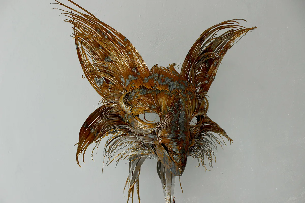 Des sculptures d'animaux en bandes métalliques par Selçuk Yılmaz des sculptures danimaux en bandes metalliques par selcuk yilmaz 9 renard des-sculptures-danimaux-en-bandes-metalliques-par-selcuk-yilmaz-9-renard