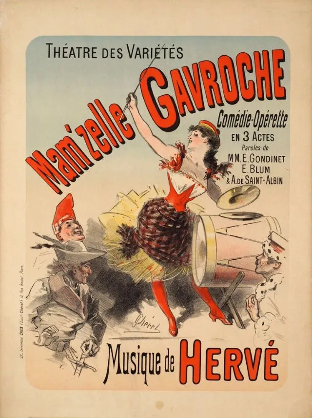 Les affiches de Jules Chéret, père du poster moderne les affiches de jules cheret pere du poster moderne 10 mamzelle gavroche les-affiches-de-jules-cheret-pere-du-poster-moderne-10-mamzelle-gavroche
