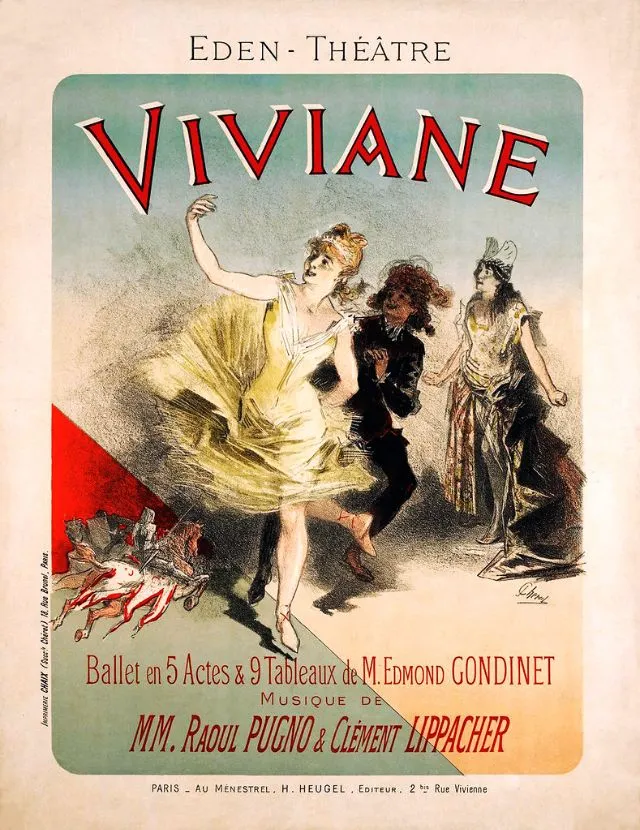 Les affiches de Jules Chéret, père du poster moderne les affiches de jules cheret pere du poster moderne 12 viviane les-affiches-de-jules-cheret-pere-du-poster-moderne-12-viviane