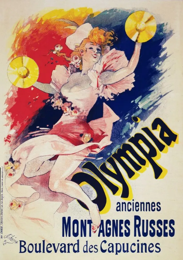 Les affiches de Jules Chéret, père du poster moderne les affiches de jules cheret pere du poster moderne 34 olympia es-affiches-de-jules-cheret-pere-du-poster-moderne-34-olympia