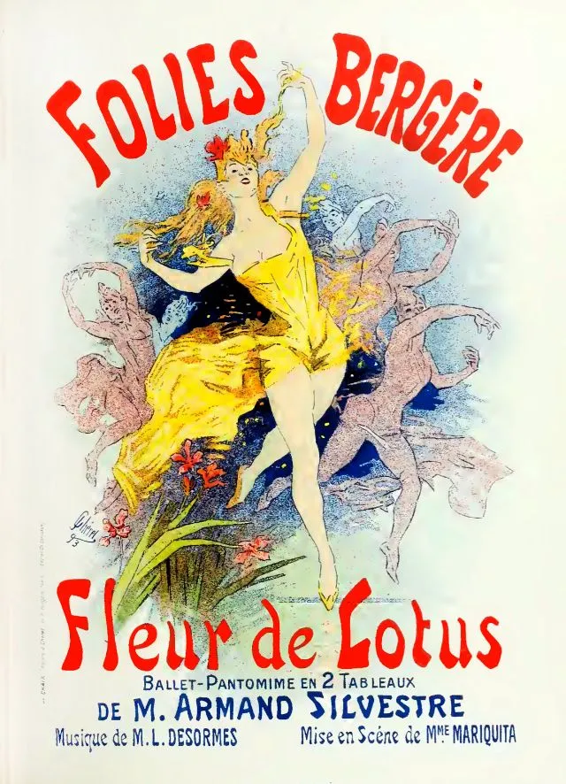 Les affiches de Jules Chéret, père du poster moderne les affiches de jules cheret pere du poster moderne 37 folies bergeres s-affiches-de-jules-cheret-pere-du-poster-moderne-37-folies-bergeres.