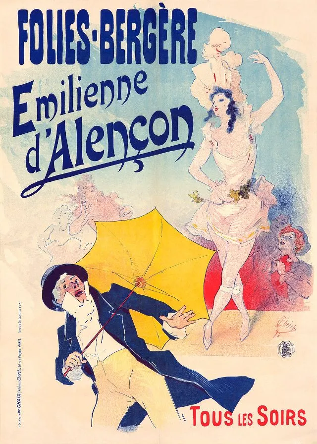 Les affiches de Jules Chéret, père du poster moderne les affiches de jules cheret pere du poster moderne 38 folies bergeres es-affiches-de-jules-cheret-pere-du-poster-moderne-38-folies-bergeres