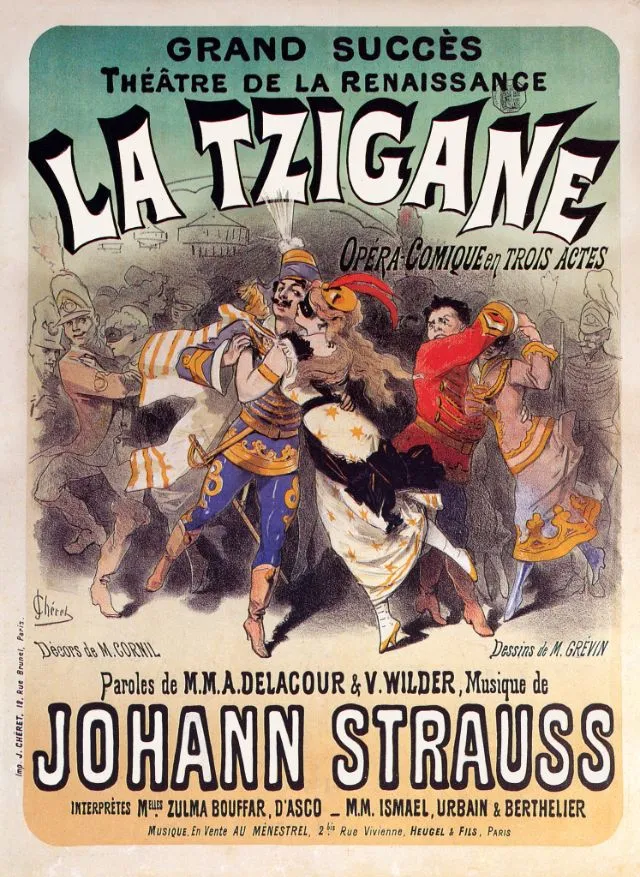 Les affiches de Jules Chéret, père du poster moderne les affiches de jules cheret pere du poster moderne 5 tsigane es-affiches-de-jules-cheret-pere-du-poster-moderne-5-tsigane.