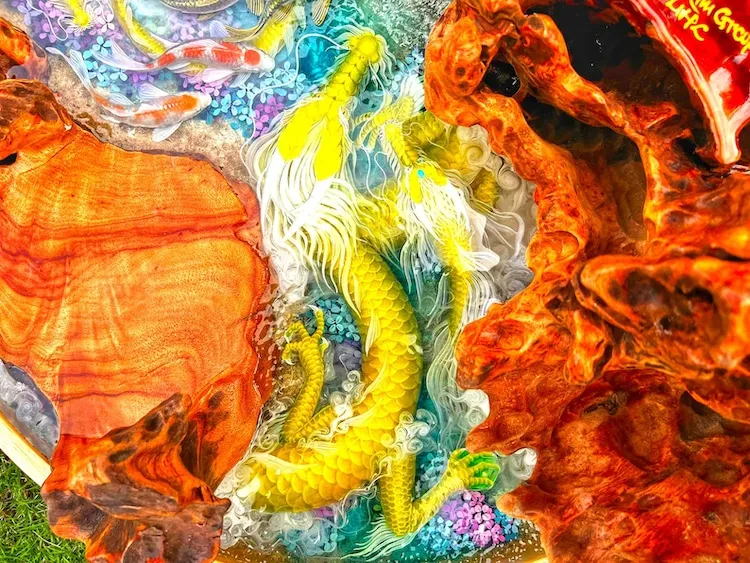 De splendides tables comme des étangs à carpe Koi de splendides tables comme des etangs a carpe koi 12 de-splendides-tables-comme-des-etangs-a-carpe-koi-12