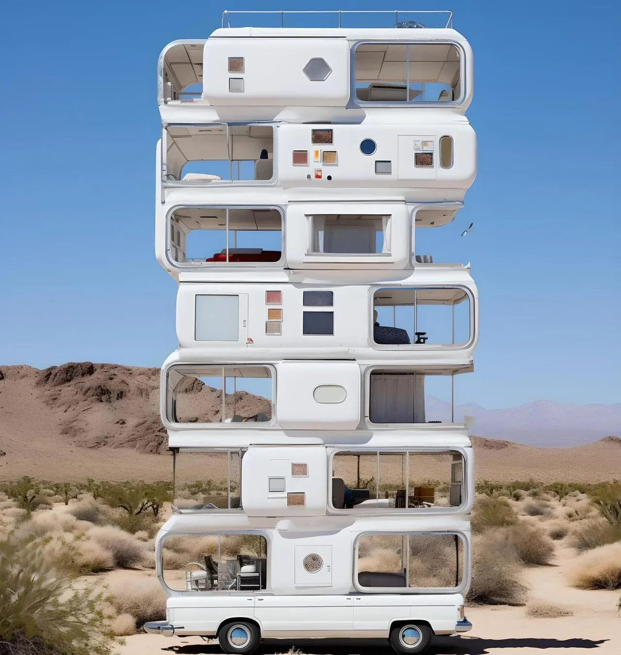 Des camping cars à étages comme des immeubles des camping cars a etages comme des immeubles 4 des-camping-cars-a-etages-comme-des-immeubles-4