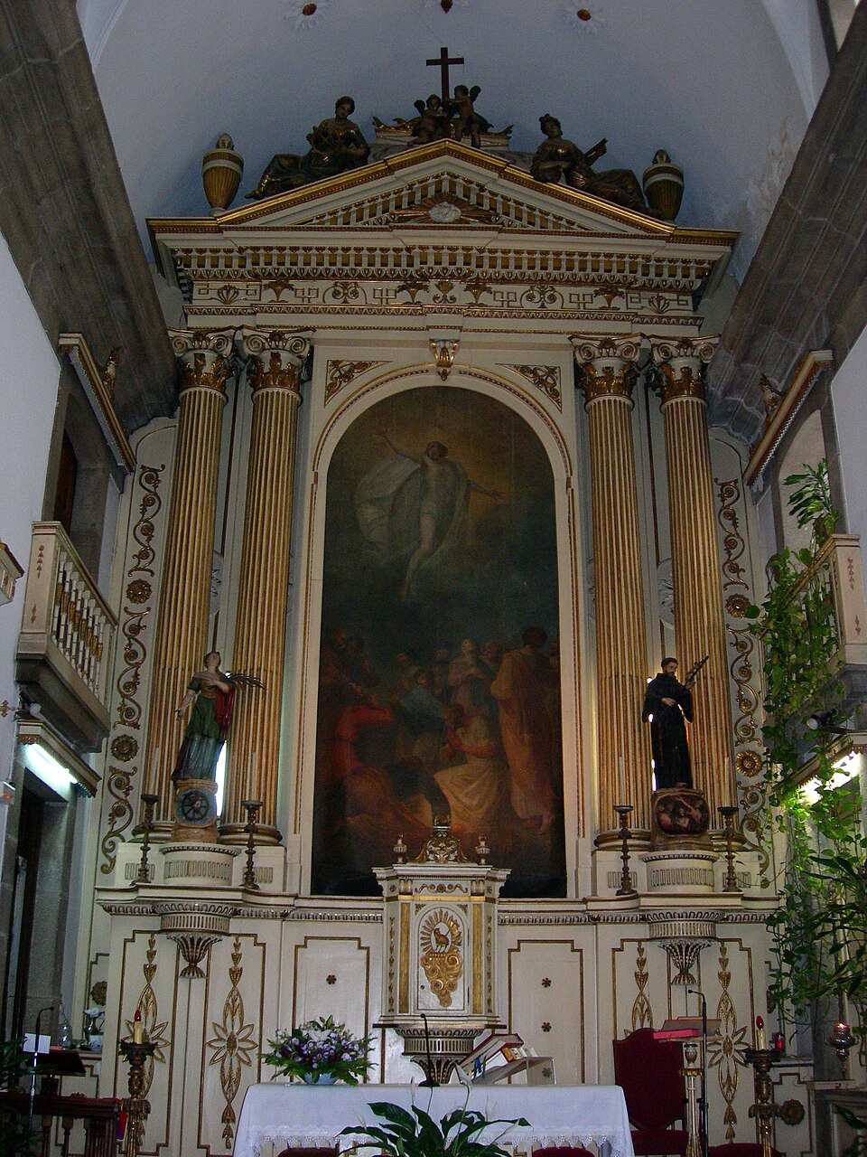 Intérieur de la Capela das Almas à Porto Intérieur de la Capela das Almas à Porto