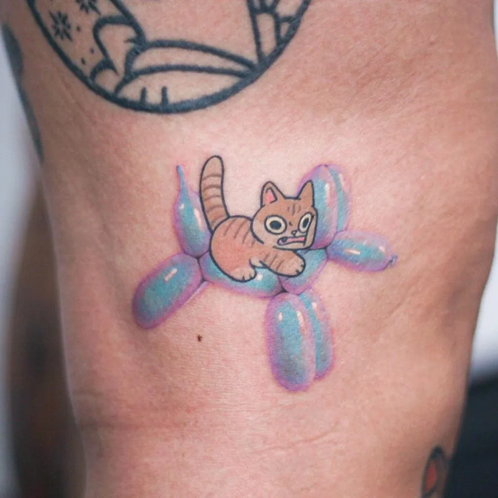 Les tatouages rigolos de chats de Jojo les tatouages rigolos de chats de jojo 13 les-tatouages-rigolos-de-chats-de-jojo-13
