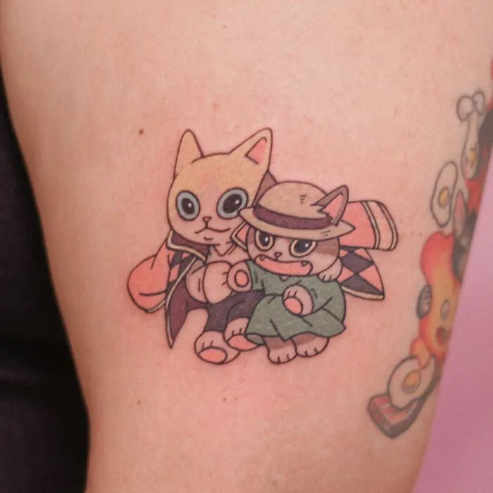 Les tatouages rigolos de chats de Jojo les tatouages rigolos de chats de jojo 18 les-tatouages-rigolos-de-chats-de-jojo-18