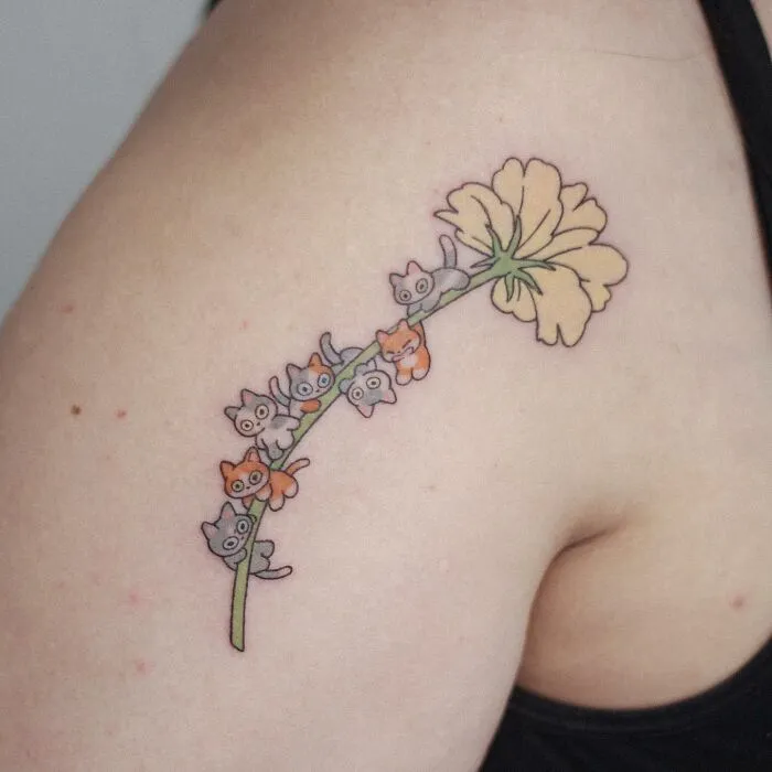 Les tatouages rigolos de chats de Jojo les tatouages rigolos de chats de jojo 5 les-tatouages-rigolos-de-chats-de-jojo-5