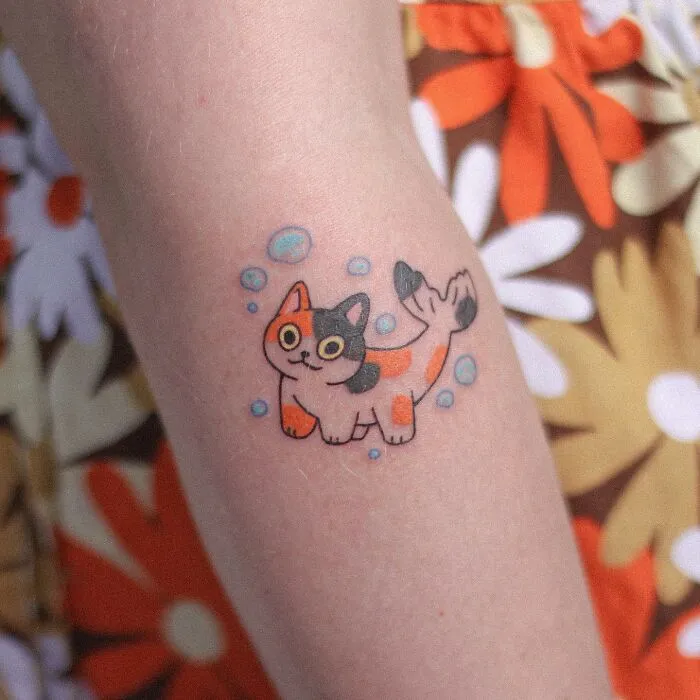 Les tatouages rigolos de chats de Jojo les tatouages rigolos de chats de jojo 8 les-tatouages-rigolos-de-chats-de-jojo-8