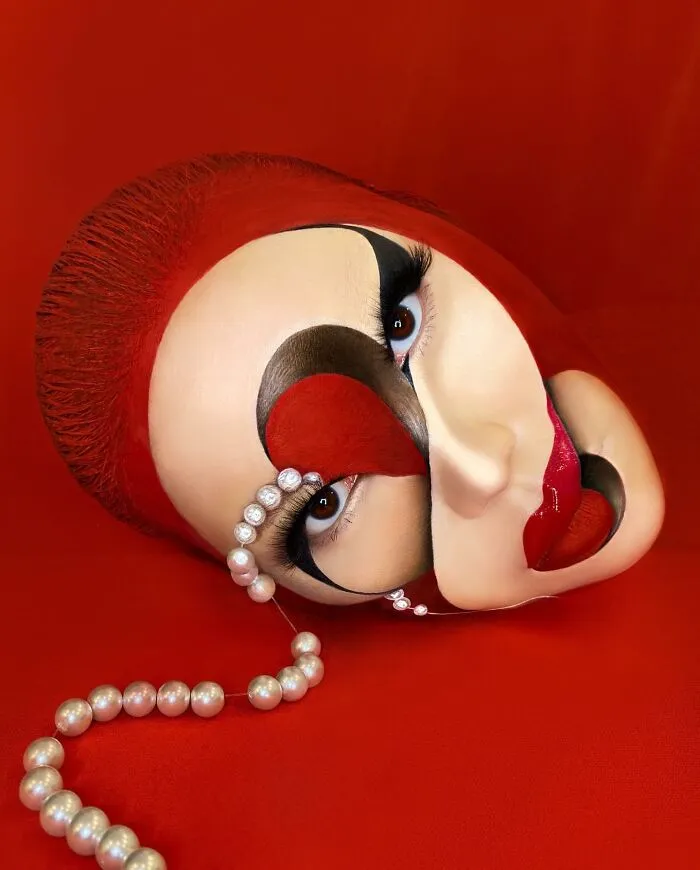 De nouveaux incroyables maquillages surréalistes par Mimi Choi de nouveaux incroyables maquillages surrealistes par mimi choi 2 de-nouveaux-incroyables-maquillages-surrealistes-par-mimi-choi-2