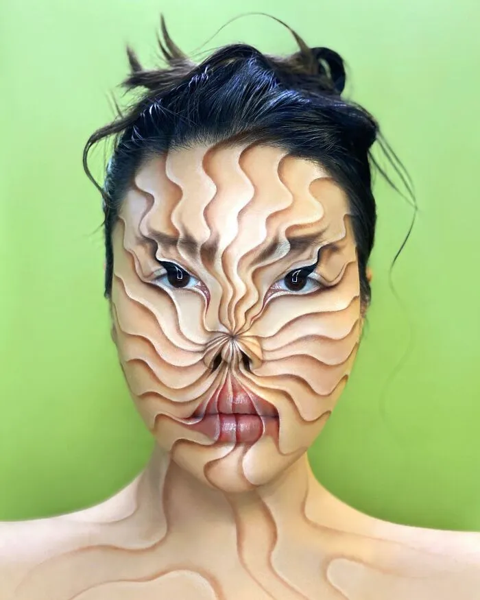 De nouveaux incroyables maquillages surréalistes par Mimi Choi de nouveaux incroyables maquillages surrealistes par mimi choi 4 de-nouveaux-incroyables-maquillages-surrealistes-par-mimi-choi-4