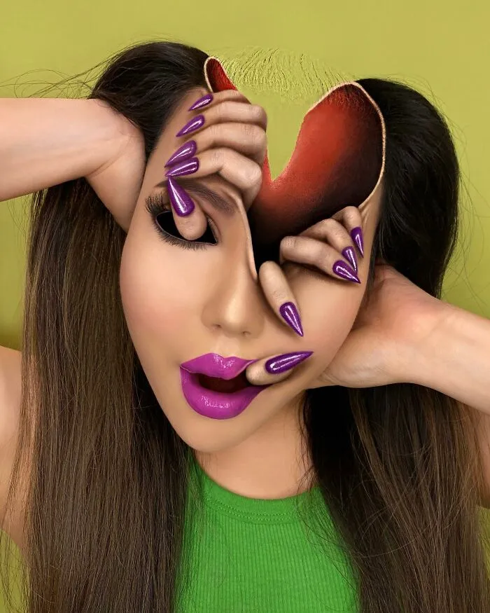 De nouveaux incroyables maquillages surréalistes par Mimi Choi de nouveaux incroyables maquillages surrealistes par mimi choi 5 de-nouveaux-incroyables-maquillages-surrealistes-par-mimi-choi-5