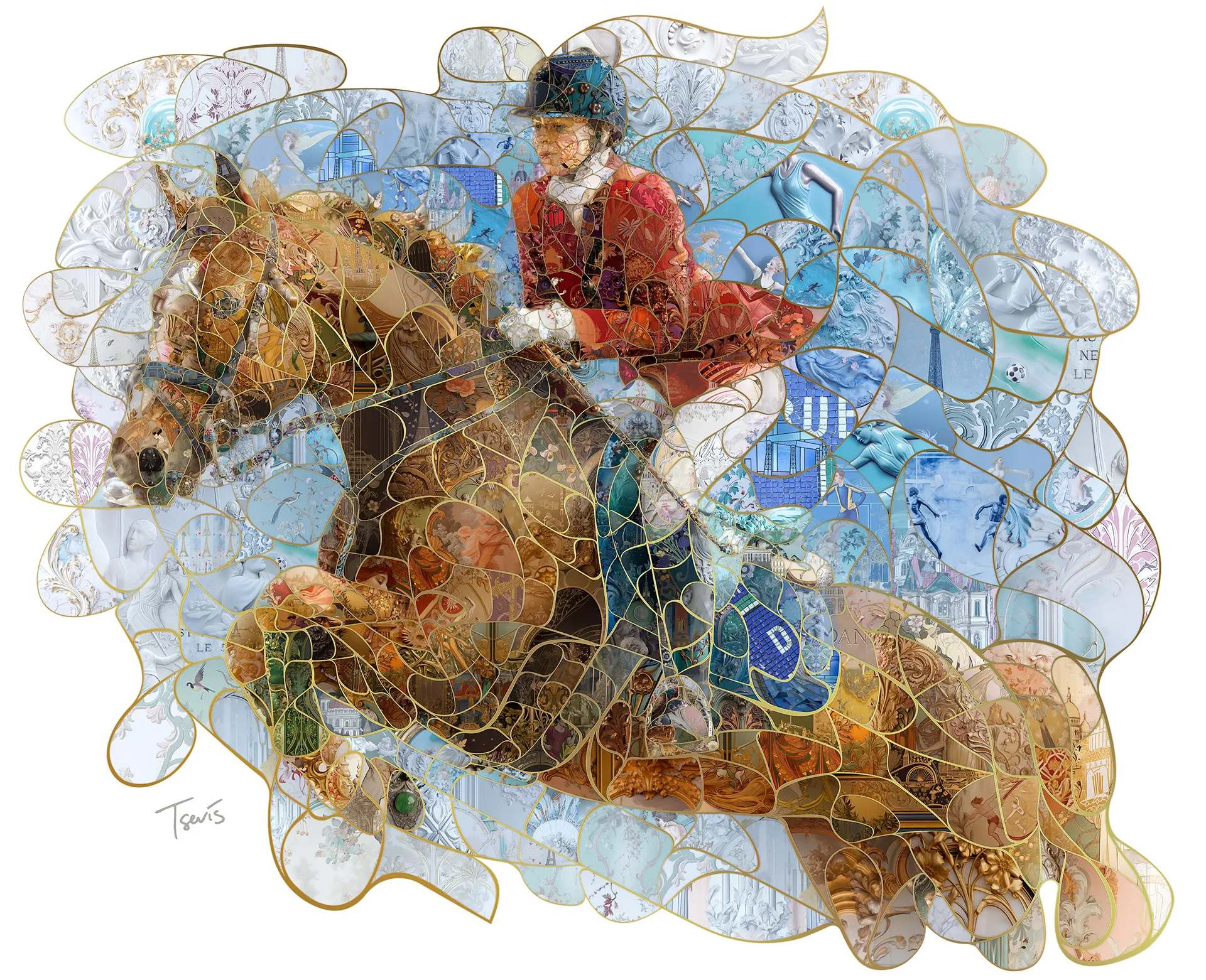 Des mosaïques Paris 2024 des mosaiques paris 2024 charis tsevis 4 equitation des-mosaiques-paris-2024-charis-tsevis-4-equitation.