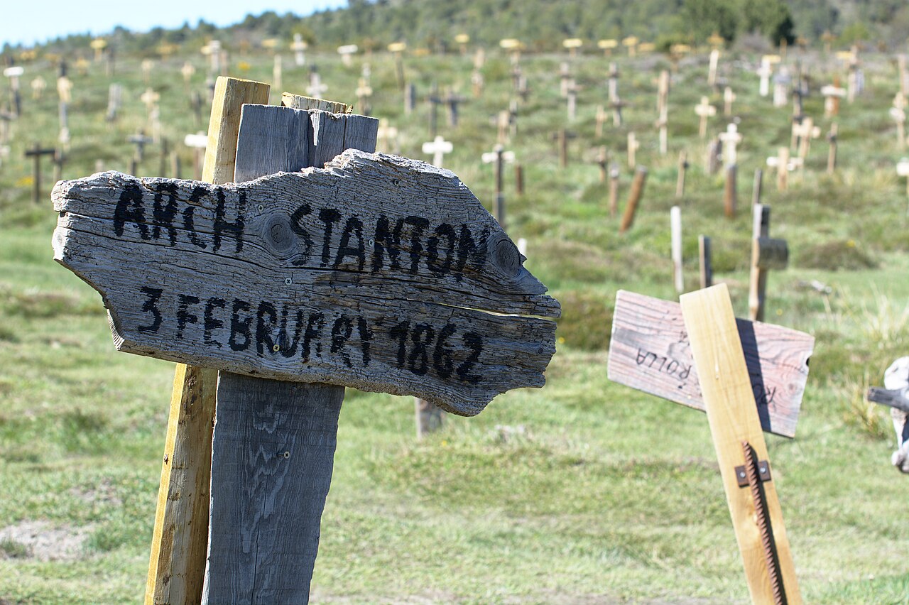 tombe arch stanton cimetiere sad hill Tombe d’Arch Stanton au cimetière de Sad Hill
