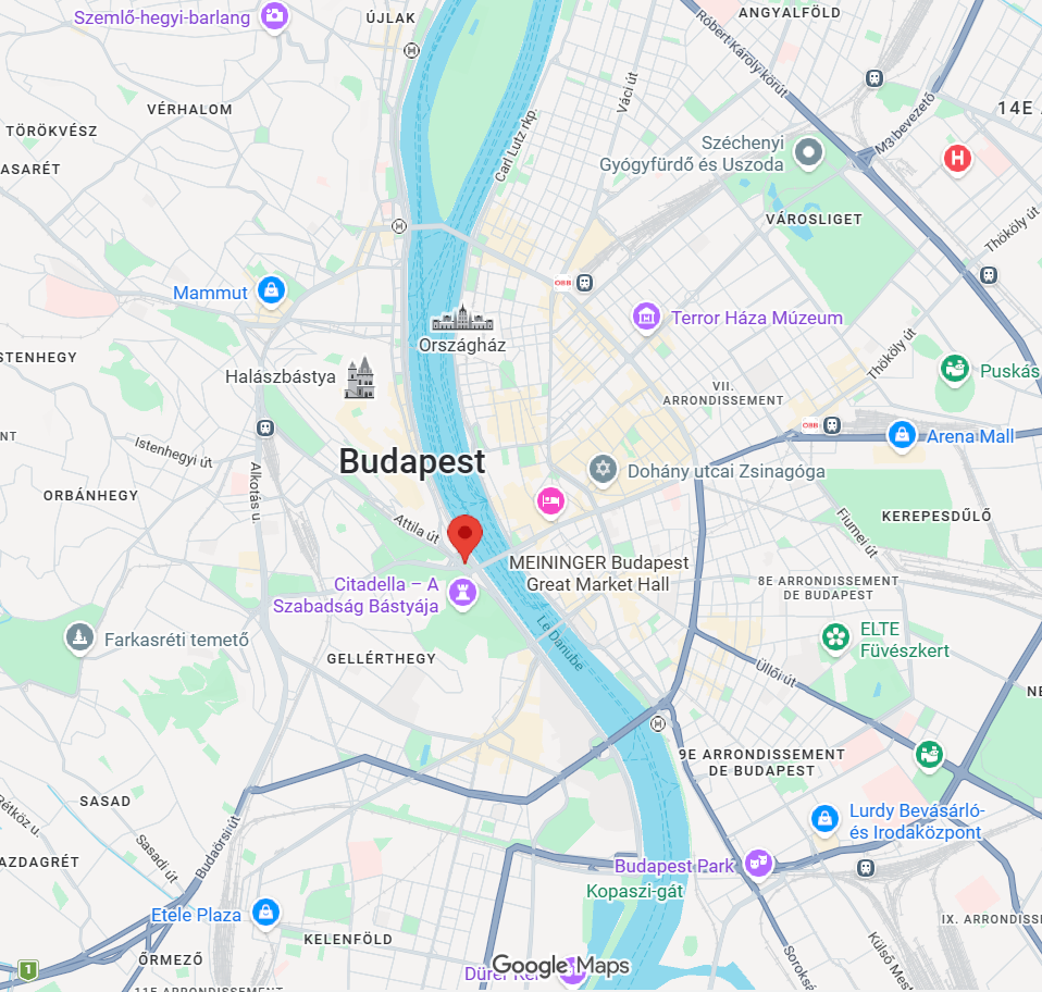 statue de l imperatrice sissi de budapest maps
