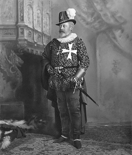La noblesse costumée du bal de Devonshire House de 1897 bal de devonshire house 1897 1 prince de galles bal-de-devonshire-house-1897-1-prince-de-galles