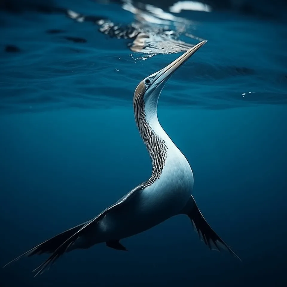 Des animaux hybrides surréalistes générés par IA des animaux hybrides surrealistes generes par ia 10 cygne marlin des-animaux-hybrides-surrealistes-generes-par-ia-10-cygne-marlin