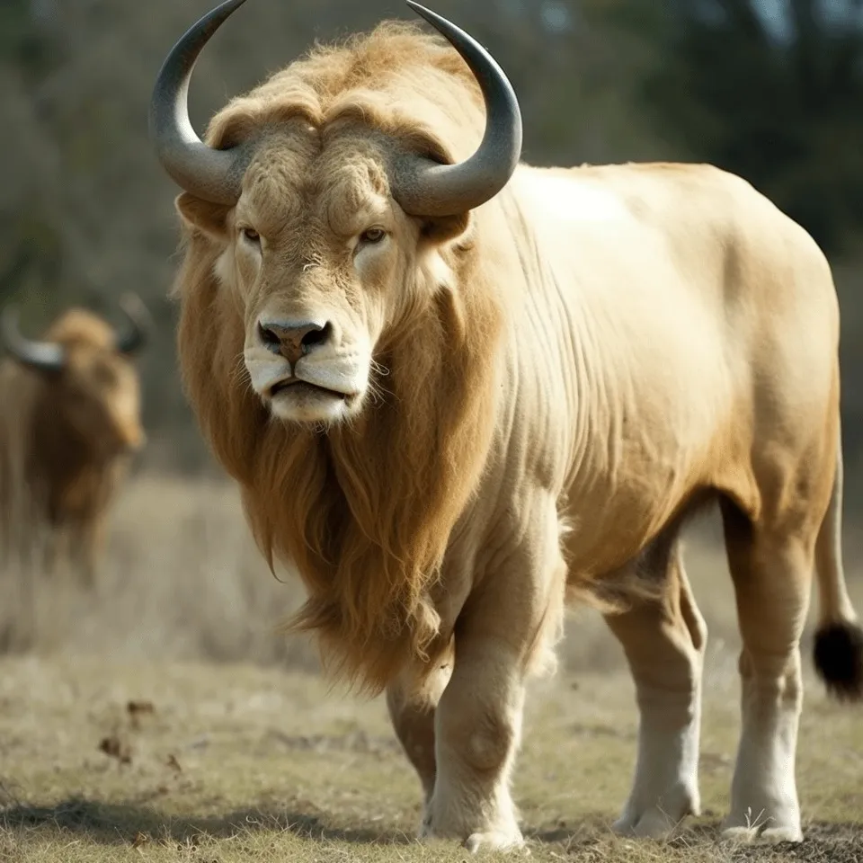 Des animaux hybrides surréalistes générés par IA des animaux hybrides surrealistes generes par ia 2 taureau lion des-animaux-hybrides-surrealistes-generes-par-ia-2-taureau-lion