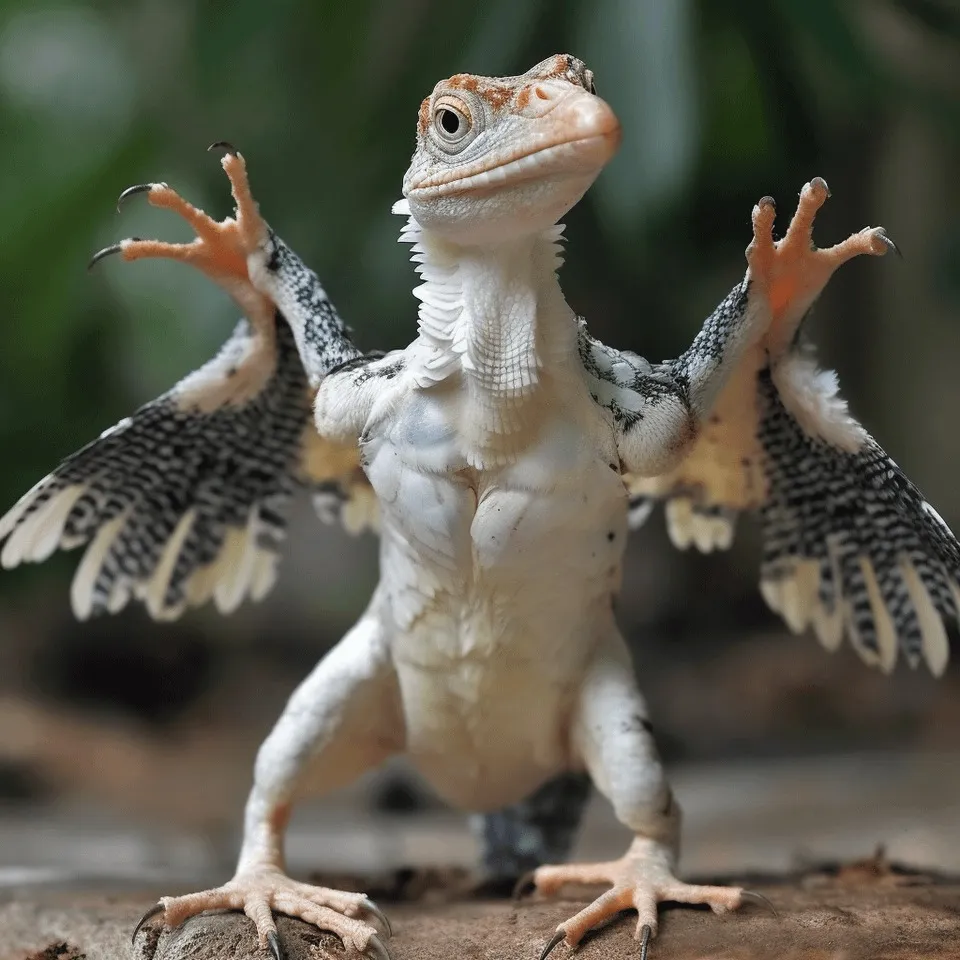 Des animaux hybrides surréalistes générés par IA des animaux hybrides surrealistes generes par ia 8 pelican gecko des-animaux-hybrides-surrealistes-generes-par-ia-8-pelican-gecko