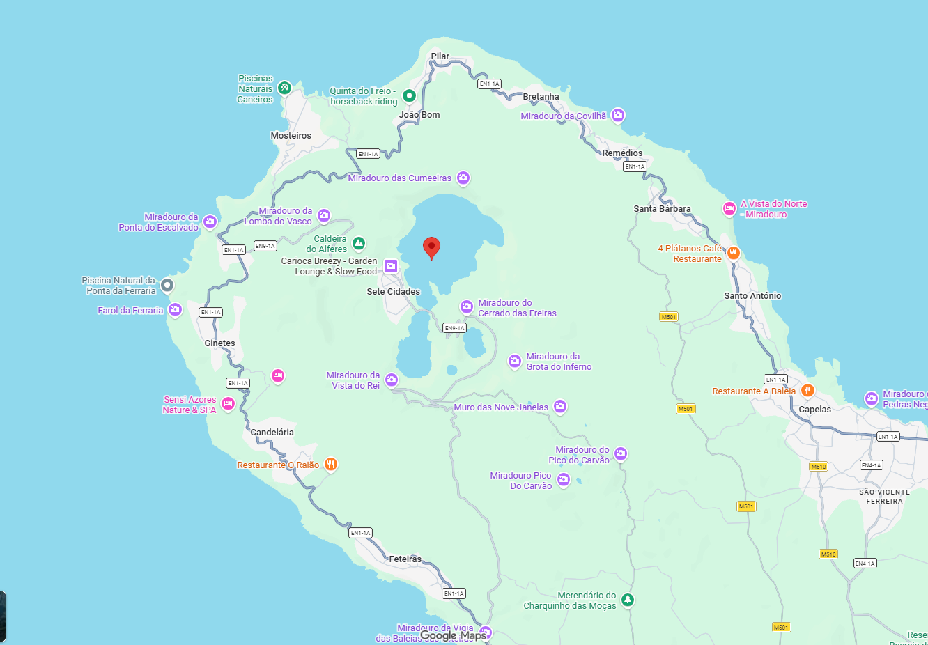 lacs jumeaux de lagoa das sete cidade acores portugal maps lacs jumeaux de lagoa das sete cidade acores portugal maps