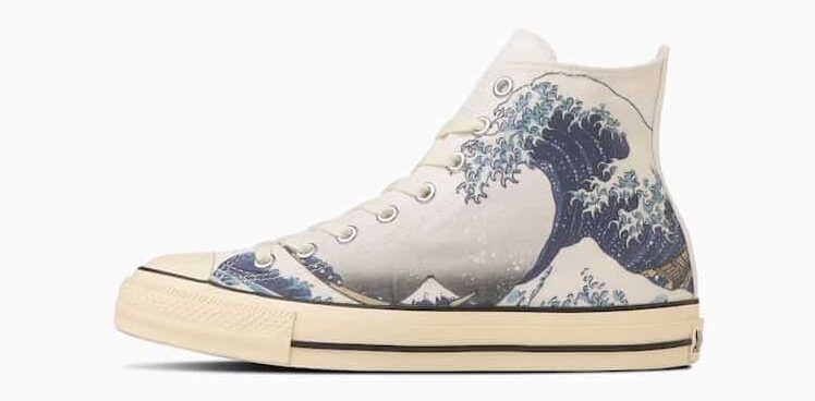 Des Converse La Grande Vague de Kanawaga et Takiyasha la sorcière et le fantôme du squelette des converse la grande vague de kanawaga Katsushika hokusai 2 des-converse-la-grande-vague-de-kanawaga-Katsushika-hokusai-2