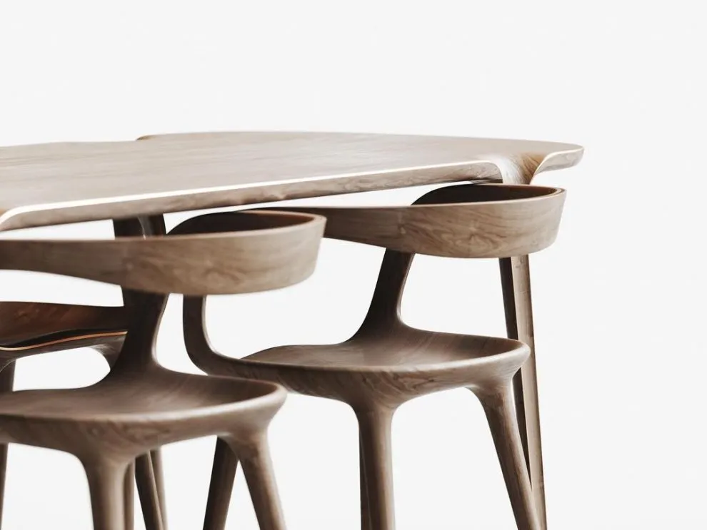 Des meubles futuristes en bois par Alphawood des meubles futuristes en bois par alphawood 18 des-meubles-futuristes-en-bois-par-alphawood-18