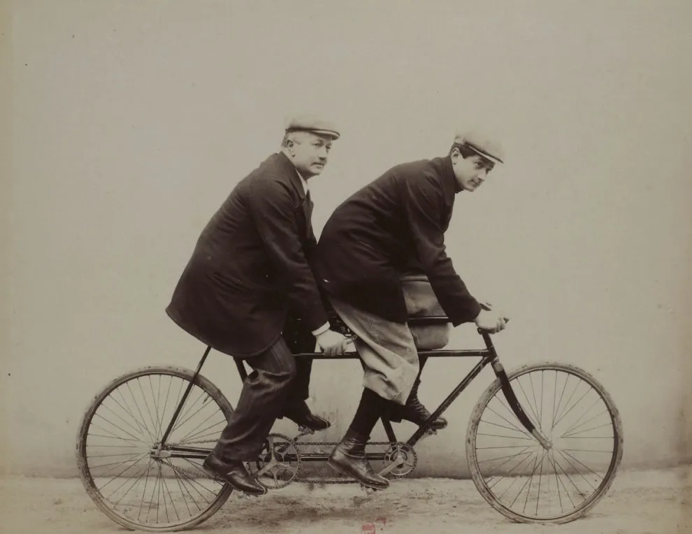 Des photos de cyclistes en tandem au XIXème siècle par Jules Beau des photos de cyclistes en tandem au xixeme siecle par jules beau 11 des-photos-de-cyclistes-en-tandem-au-xixeme-siecle-par-jules-beau-11