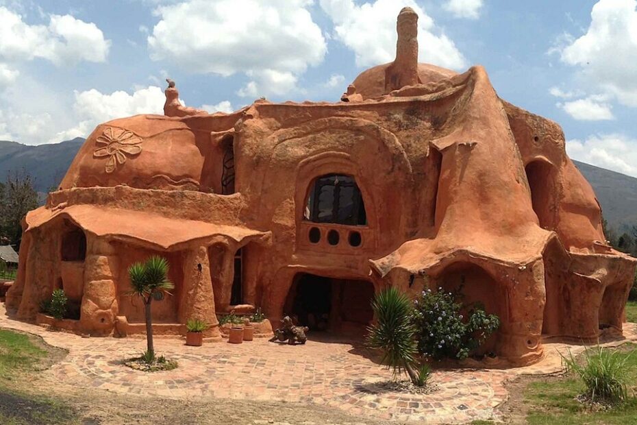 Casa Terracota, une magnifique maison en argile casa terracota maison argile villa de leyva Casa Terracota, maison en argile et terre cuite à Villa de Leyva en Colombie