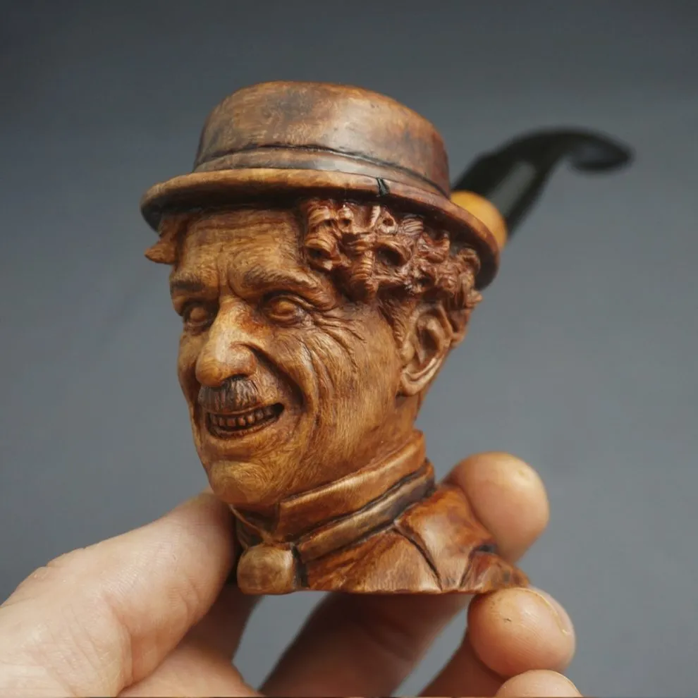 De magnifiques pipes sculptées en bois de bruyère de magnifiques pipes sculptees en bois de bruyere 5 charlie chaplin de-magnifiques-pipes-sculptees-en-bois-de-bruyere-5-charlie-chaplin.